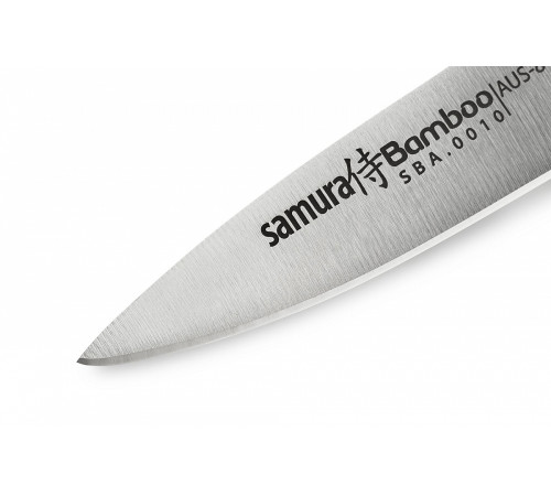 SBA-0010 Овощной нож 80 мм "Samura Bamboo", AUS-8