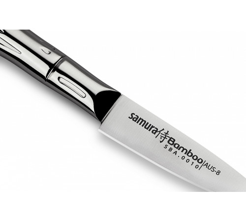 SBA-0010 Овощной нож 80 мм "Samura Bamboo", AUS-8
