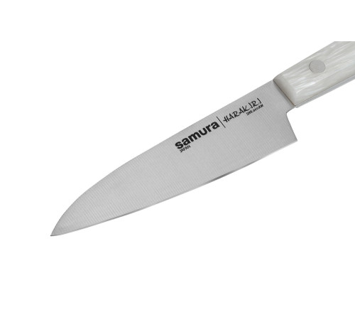 SHR-0011AW Овощной нож 99 мм "Samura Harakiri", AUS-8, белый акрил