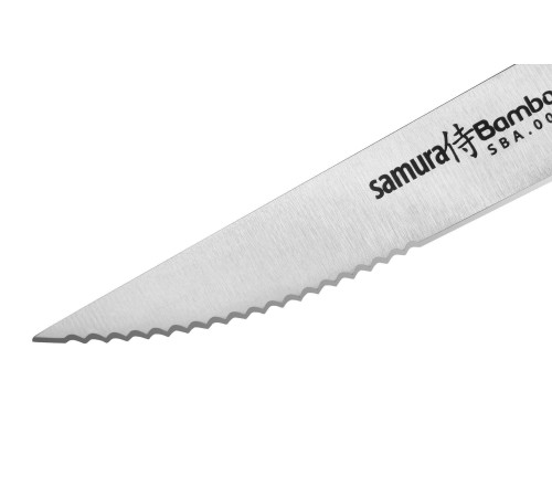 SBA-0031 Нож для стейка 110 мм "Samura Bamboo", AUS-8