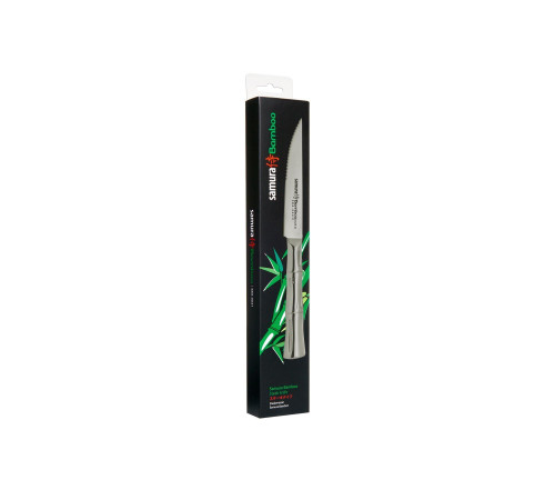 SBA-0031 Нож для стейка 110 мм "Samura Bamboo", AUS-8