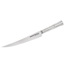 SBA-0048F Филейный нож Fisherman 224 мм "Samura Bamboo", AUS-8