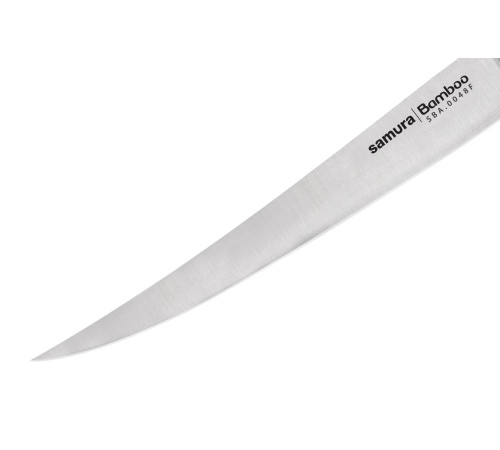 SBA-0048F Филейный нож Fisherman 224 мм "Samura Bamboo", AUS-8