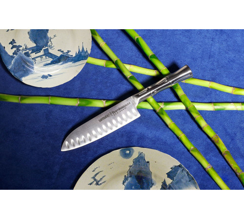 SBA-0093 Сантоку 137 мм "Samura Bamboo", AUS-8