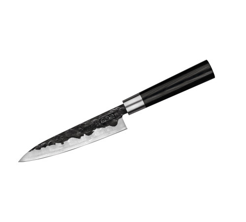 SBL-0023 Универсальный нож 162 мм "Samura Blacksmith", AUS-8 Hammered, микарта