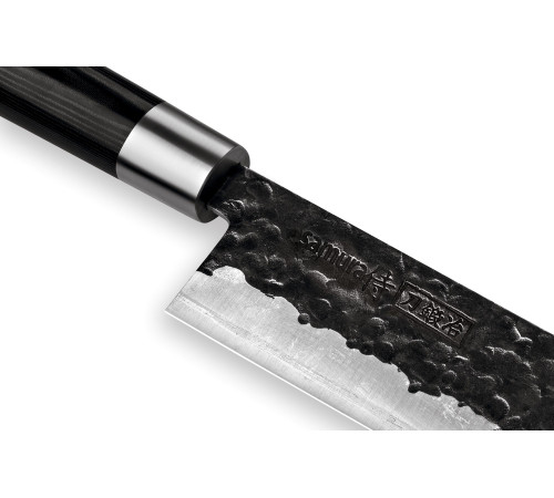 SBL-0043 Накири 168 мм "Samura Blacksmith", AUS-8 Hammered, микарта