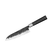 SBL-0095 Сантоку 182 мм "Samura Blacksmith", AUS-8 Hammered, микарта
