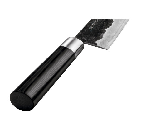 SBL-0095 Сантоку 182 мм "Samura Blacksmith", AUS-8 Hammered, микарта