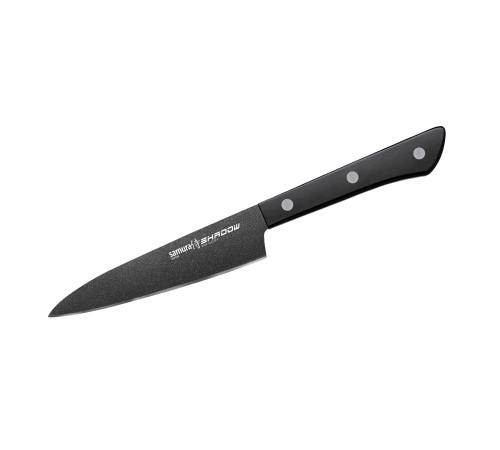 SH-0220 Набор из 3 ножей "Samura Shadow" (11, 23, 85), AUS-8 с покрыт. Black-coating, ABS-пластик