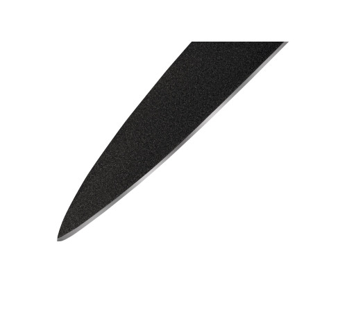 SH-0045 Слайсер, нож для нарезки 196 мм "Samura Shadow", AUS-8 с покрыт. Black-coating, ABS-пластик