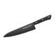 SH-0085 Шеф нож 208 мм "Samura Shadow", AUS-8 с покрыт. Black-coating, ABS-пластик