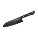 SH-0095 Сантоку 175 мм "Samura Shadow", AUS-8 с покрыт. Black-coating, ABS-пластик