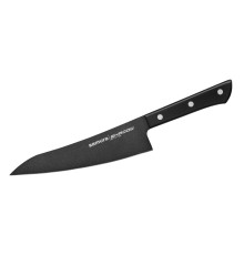 SH-0185 Гюто 182 мм "Samura Shadow", AUS-8 с покрыт. Black-coating, ABS-пластик