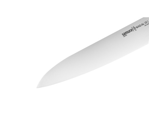 SHR-0087B Гранд Шеф нож 240 мм "Samura Harakiri", AUS-8, ABS-пластик, черная рукоять