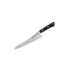 SHR-0056B Нож для замороженных продуктов 188 мм "Samura Harakiri", AUS-8, ABS-пластик, черная рукоять