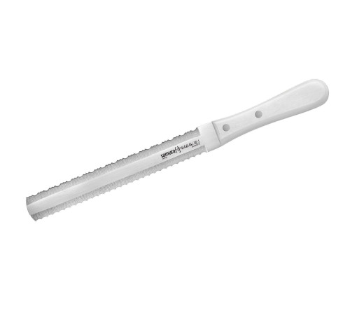SHR-0230W Набор из 3 ножей "Samura Harakiri" (23, 57, 85),  AUS-8, ABS-пластик, белая рукоять