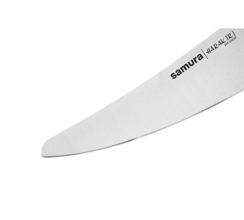 SHR-0083W Шеф нож малый 166 мм "Samura Harakiri", AUS-8, ABS-пластик, белая рукоять