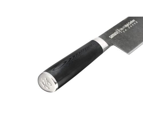 SM-0043B Накири 167 мм "Samura Mo-V Stonewash", AUS-8 с галтовкой, G-10