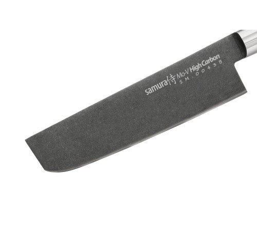 SM-0043B Накири 167 мм "Samura Mo-V Stonewash", AUS-8 с галтовкой, G-10