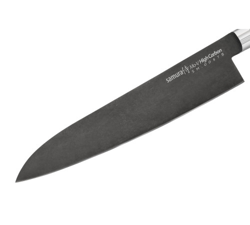 SM-0087B Гранд Шеф нож 240 мм "Samura Mo-V Stonewash", AUS-8 с галтовкой, G-10