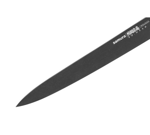 SO-0110B Янагиба 240 мм "Samura Okinawa Stonewash", AUS-8 с галтовкой, дерево