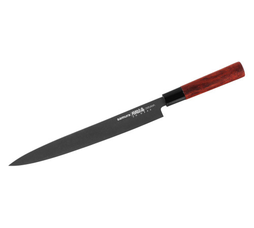 SO-0111B Янагиба 270 мм "Samura Okinawa Stonewash", AUS-8 с галтовкой, дерево
