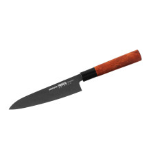 SO-0185B Гюто 170 мм "Samura Okinawa Stonewash", AUS-8 с галтовкой, дерево