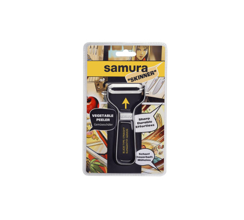 SVP-01 Овощечистка "Samura" из нерж.стали, лезвие прямое
